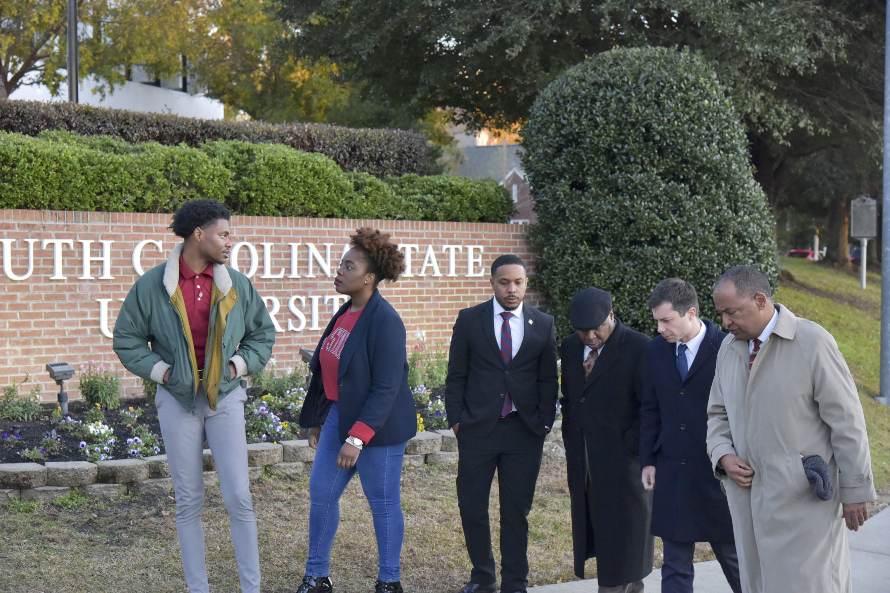 Mayor Pete tours S.C. State